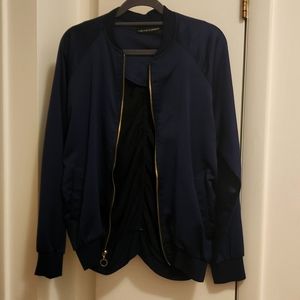 Navy bomber jacket